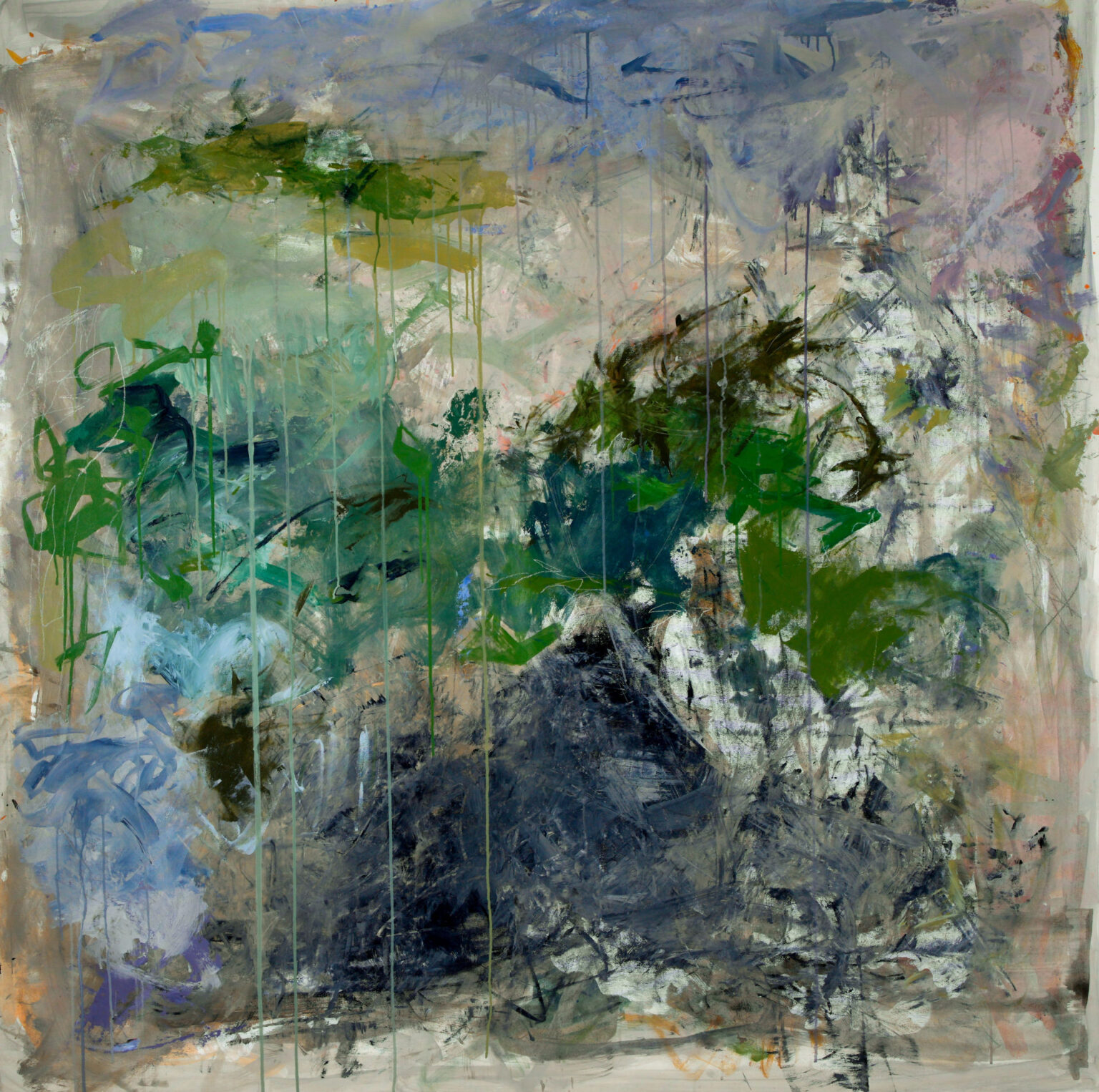 Original Artwork by MAOF | Abstract Art Painter in Texas. This photo shows the abstract painting titled “DEAR ETNA, 2023”