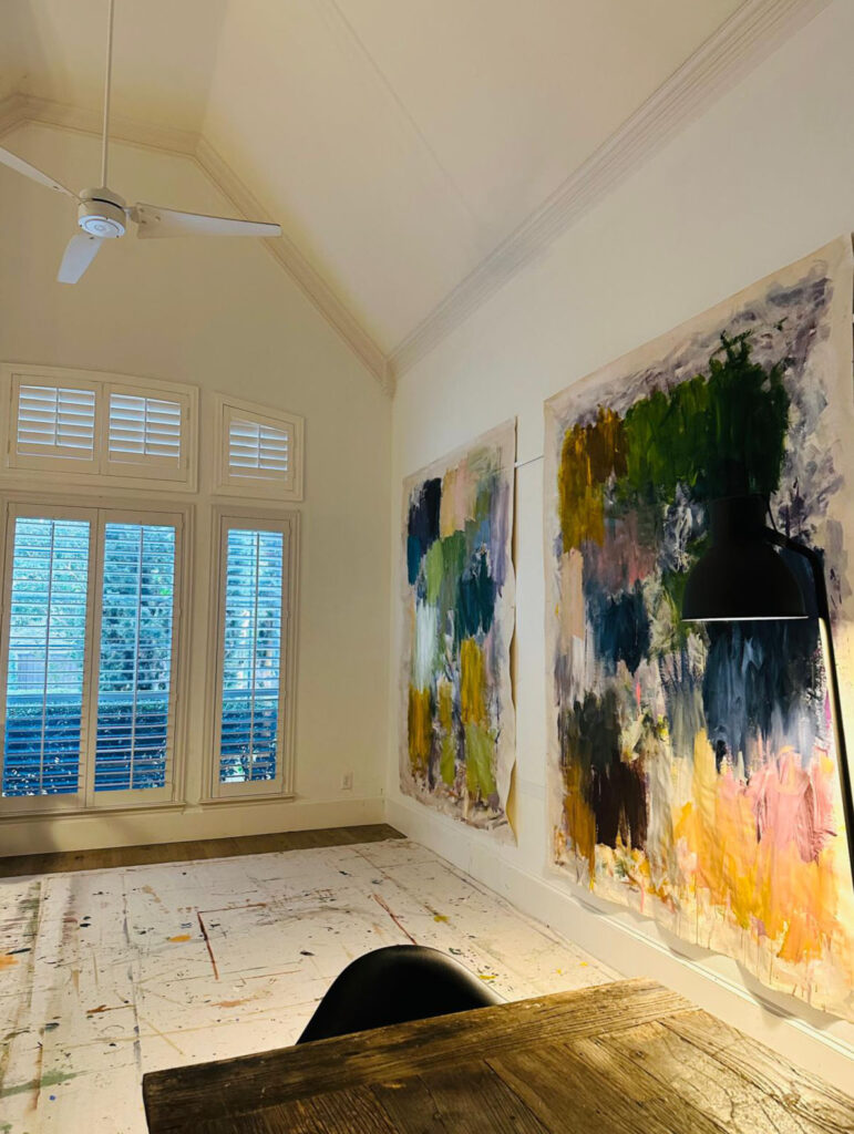 6e édition du Salon International d’Art Contemporain ART3F. in this photo: Maof studio in Allen Texas